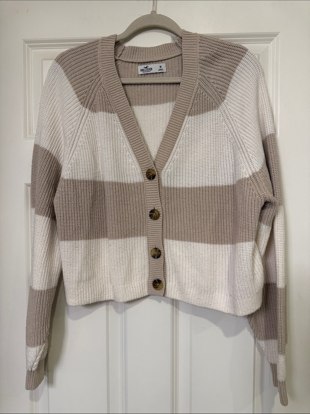 Hollister Striped Cardigan